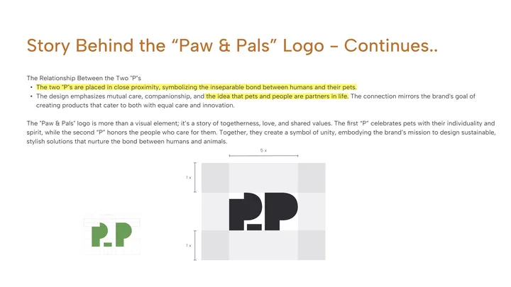 The story behind the Paw & Pals logo