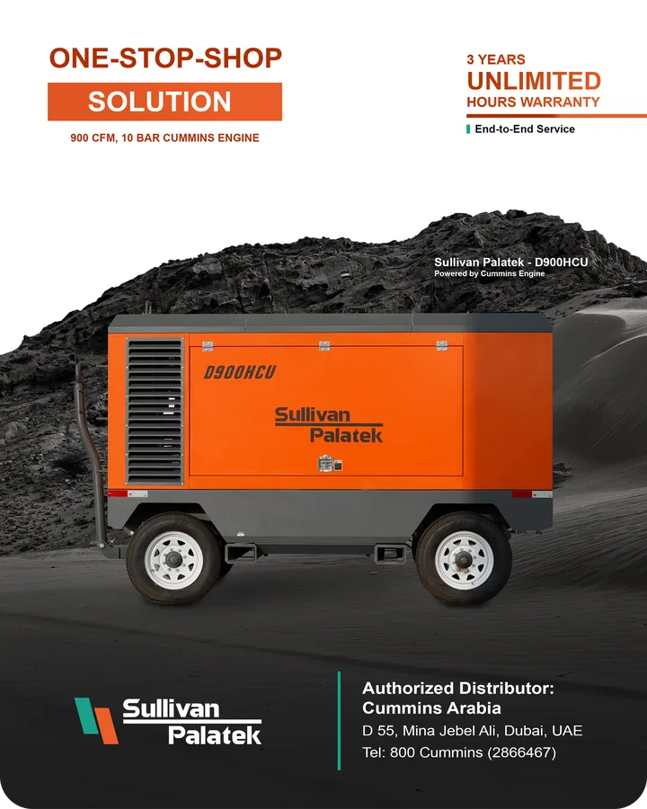 One-stop-shop solution poster for the D900HCU compressor